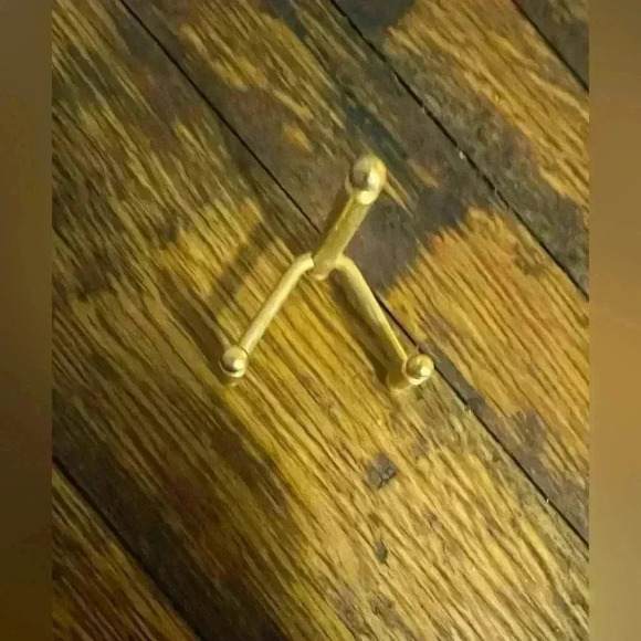 Damascene Gold Dove Design Round Decorative Mini Plate by Midas of Toledo Spain - Picture 5 of 8